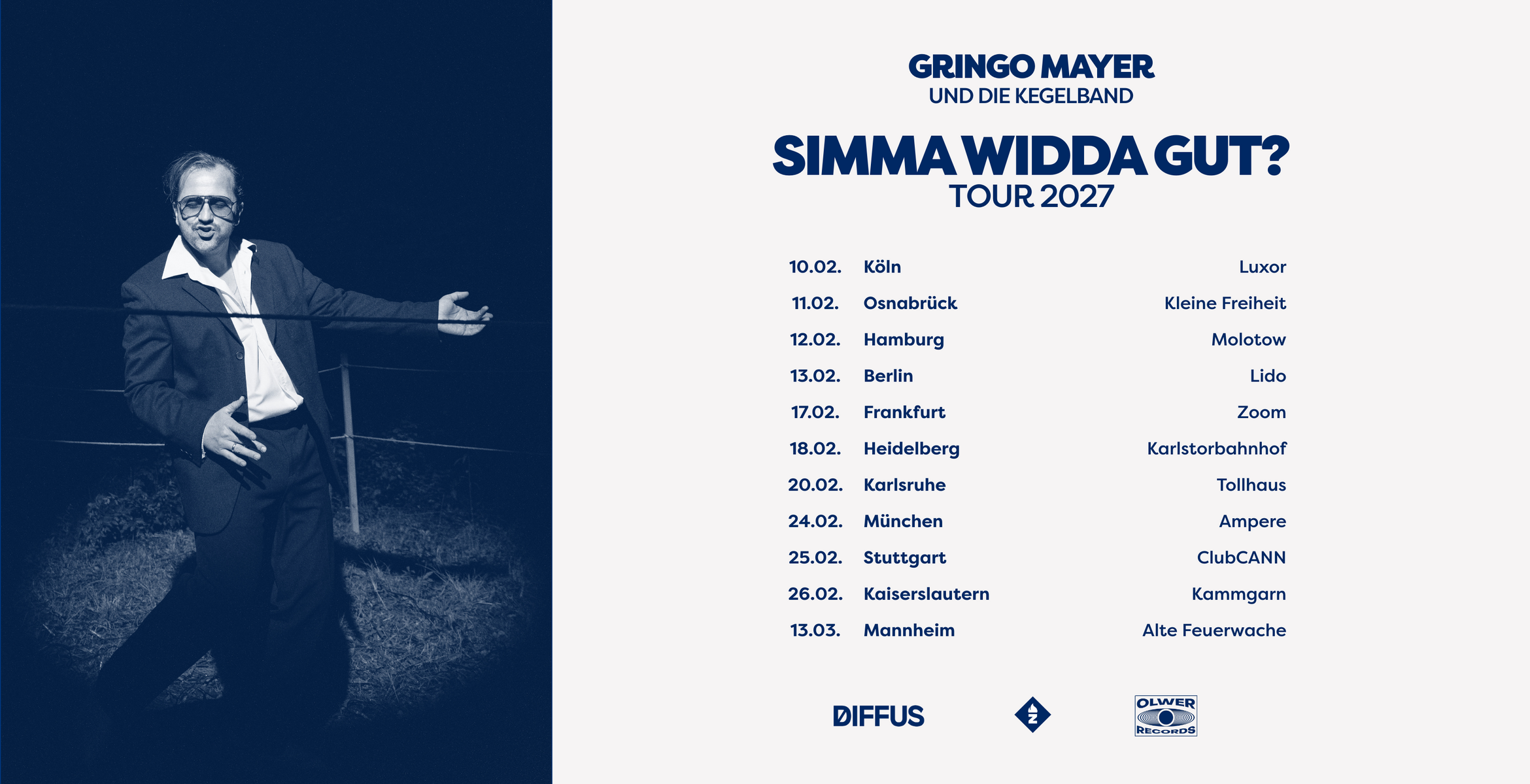 GRINGO MAYER und die Kegelband