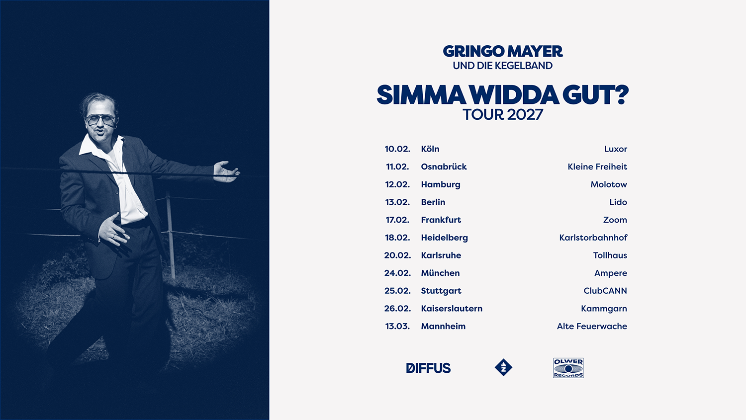 Gringo Mayer - Simma Widda Tour